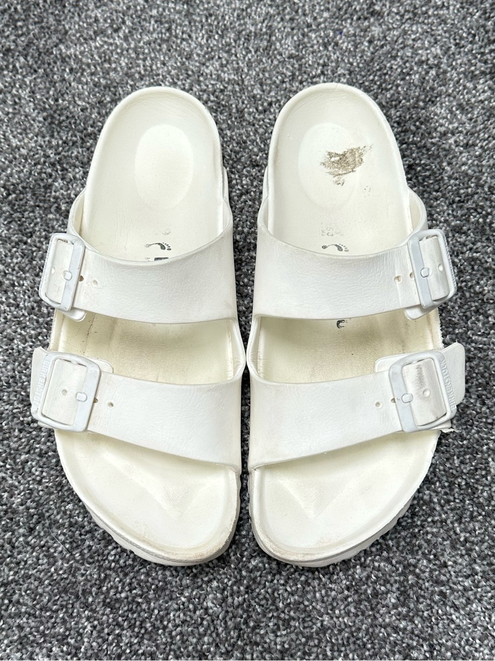 Birkenstock Eva Unisex Arizona White Sandals